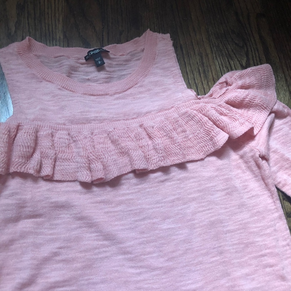 Express Cold Shoulder Sweater! - Picture 2 of 5